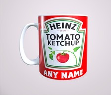 PERSONALISED Ketchup Mug Funny