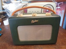 Roberts RT1 Vintage Retro Transistor Radio.Working Order. Green