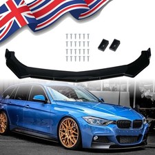 Front Bumper Spoiler Lip Body Kit Splitter Chin UK For BMW 3 Series F30 F31 UK