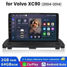 9" 64GB Carplay For Volvo XC90 2004-2013 Android 14 Car Radio Head Unit GPS Navi