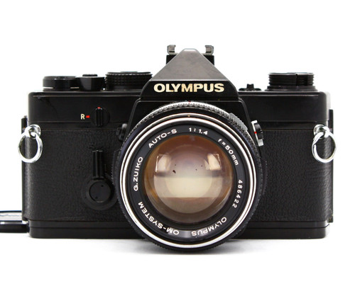 Olympus 35mm slr film - olympus, om-1