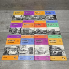 12 Issues Buses Illustrated Magazines Ian Allan 1960 Complete Year