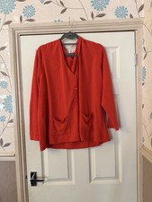 Bonmache Burnt Orange Cardigan