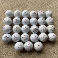 27 Wilson DX2 Soft Grade B Golf Balls