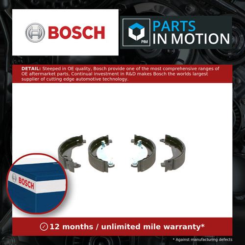 Brake shoes set 0986487568 - shoes,