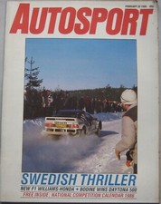 AUTOSPORT magazine 20 February