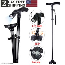 LED Adjustable Walking Cane