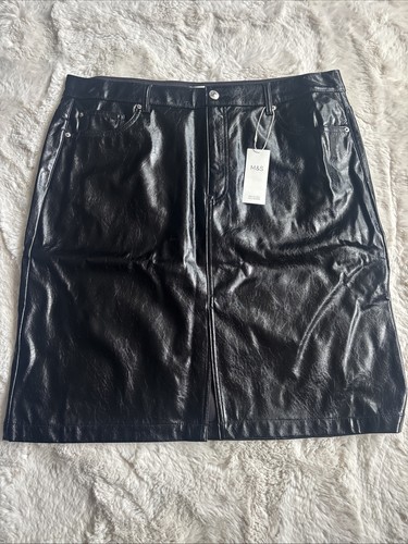 Ladies leather look - leather, like