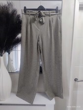 Next houndstooth trousers wide - trousers,