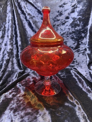 Vintage ruby red glass - vintage,