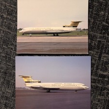 2 X CHANNEL AIRWAYS HAWKER SIDDELEY TRIDENT'S G-AVYE / G-AVYB