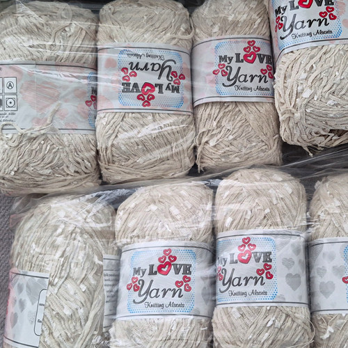 Love yarn beige - my,