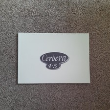 TVR Cerbera 4.5 Softback brochure 