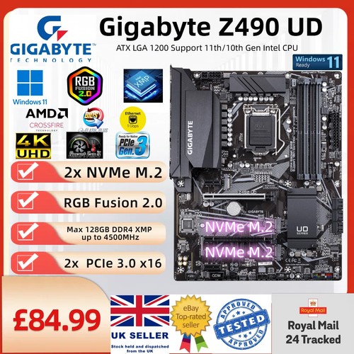 Gigabyte z490 atx - ud,