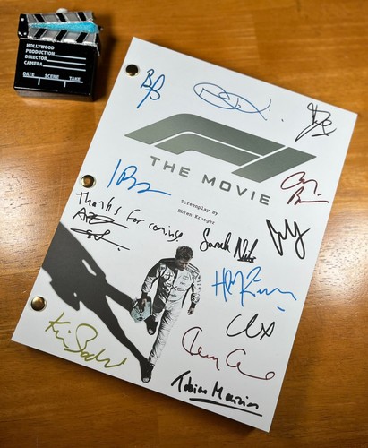The movie script signed - f1:,