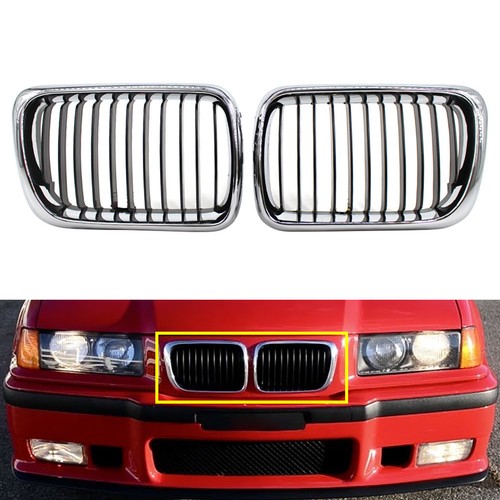Pair front hood kidney - hood,