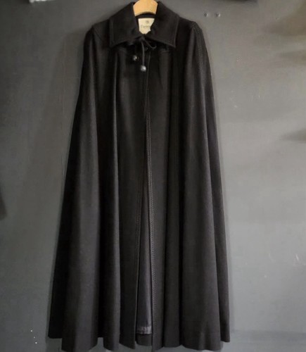 Vintage 100 wool - cape, coat
