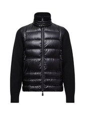 Men's Moncler Padded Wool Zip