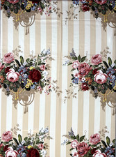 Vintage Heavy Cotton Sateen Chintz