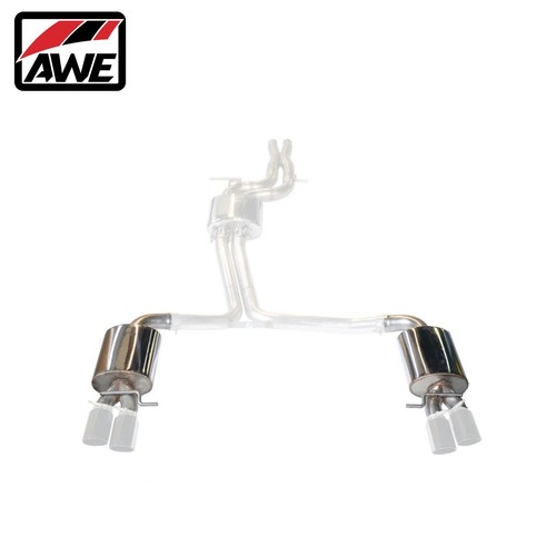 Awe track exhaust conversion - track,