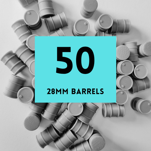 50x barrel oil drums - drums, 28mm