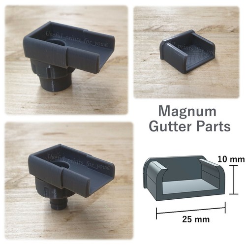 Magnum greenhouse gutter - magnum,