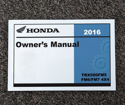 2016 honda trx500fm7 4x4 - 2016,