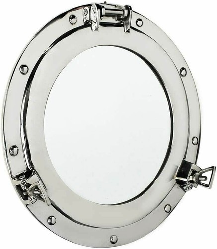 Canal boat porthole mirror - 24"canal,