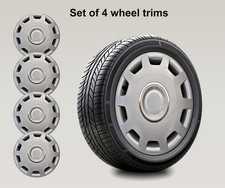 16" Stylish Wheel Trims Hubcaps Set of 4 – Compatible with Vivaro