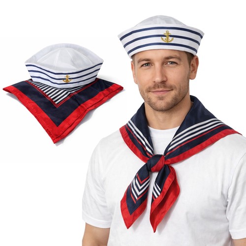 Sailor costume set adults navy - sailor,