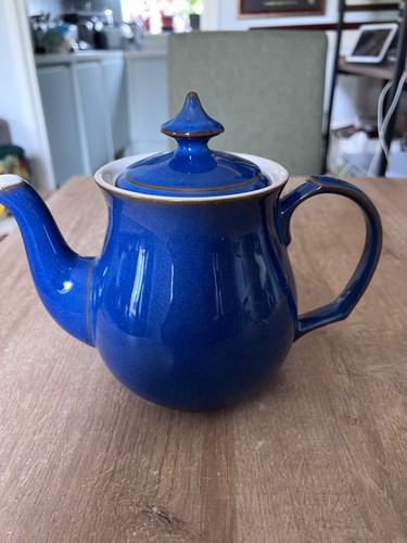 Denby imperial blue teapot - imperial,
