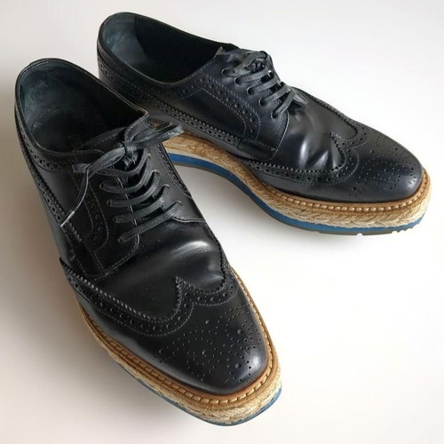 Prada espadrille wingtip - prada,
