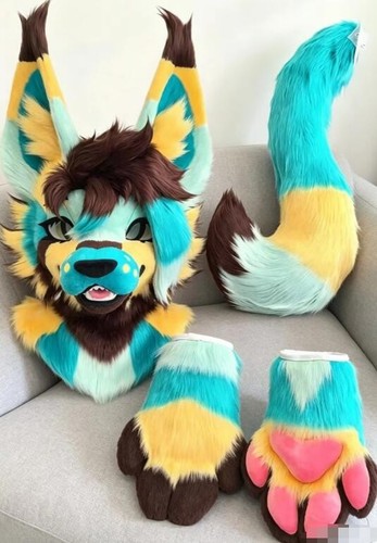 Fursuit long fur - fur, husky