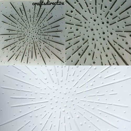 Embossing folder fireworks - embossing,