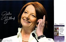 Julia Gillard Signed 11x14