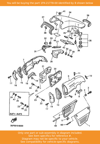 Yamaha damper locating 1 - damper,,
