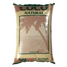 Canna Coco Natural Coir 50L Hydroponic Growing Media Soil