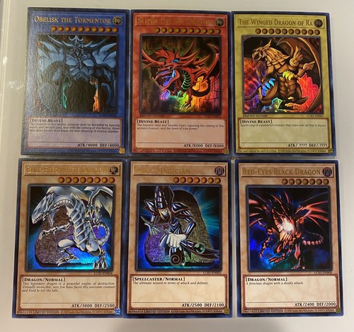 Yugioh egyptian god cards - egyptian,