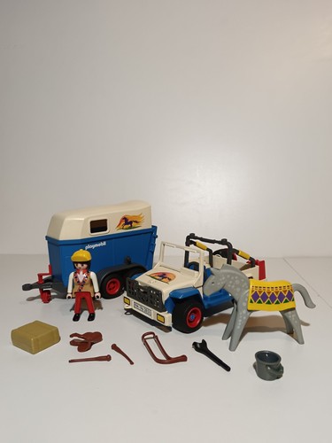 Vintage playmobil 3851 jeep - vintage,