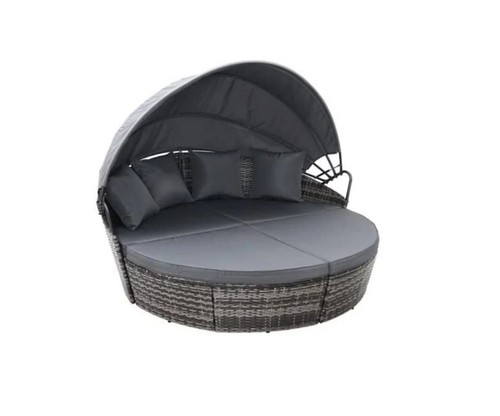 Round rattan outdoor - round, daybed