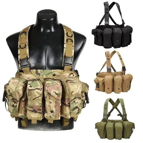 Multicam tactical chest rig - ak,