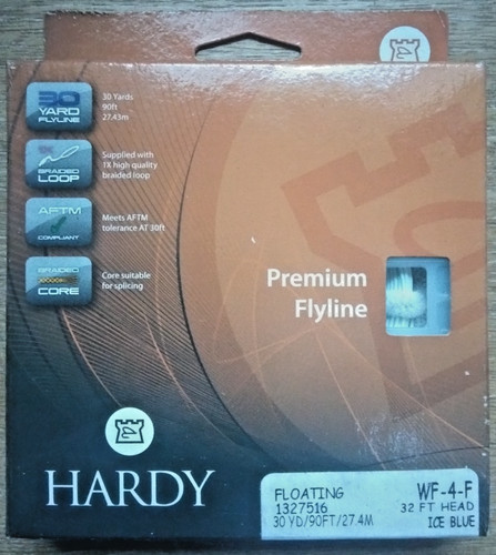 Hardy premium flyline f - hardy, wf-4-f