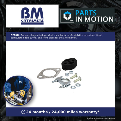 Exhaust pipe fitting kit fits - exhaust,