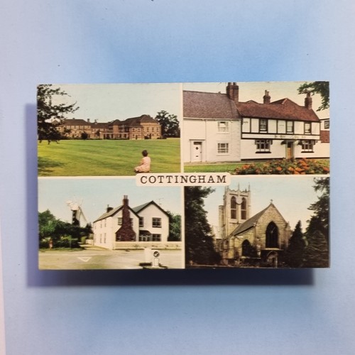 Cottingham postcard 1982 - cottingham, ring