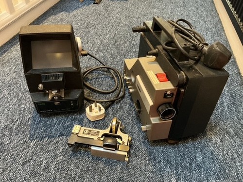 Vintage 8mm projector viewer - +,