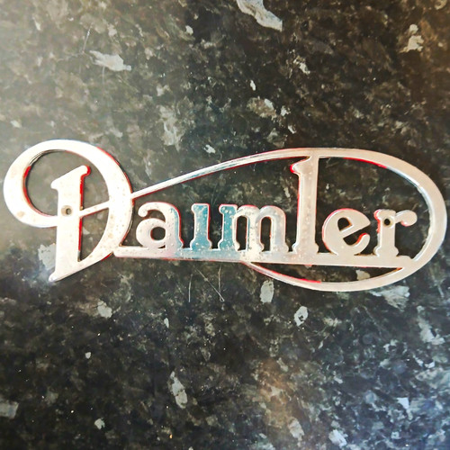 Daimler bus badge - daimler, sign
