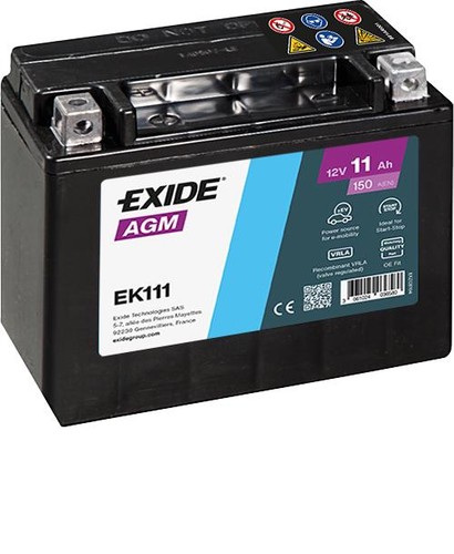 Ek111 starter battery fits - battery,