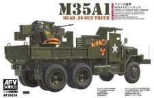 AFV Club 1/35 M35A1 Vietnam Quad .50 Gun Truck - AF35034