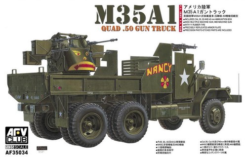 Afv club m35a1 - afv, 1/35