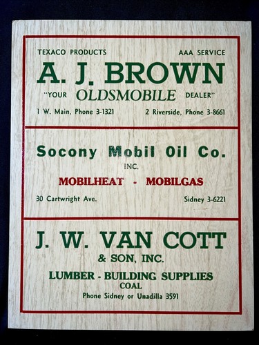 Vtg texaco socony mobil oil - socony,